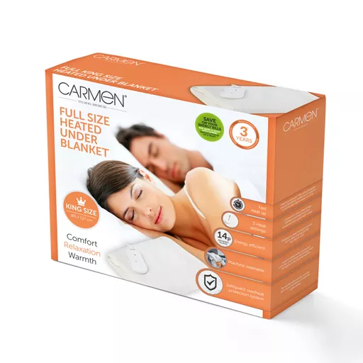 Carmen Full Size King Size Heated Blanket